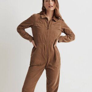 Madewell Lightweight Corduroy Jumpsuit, size S, NWT